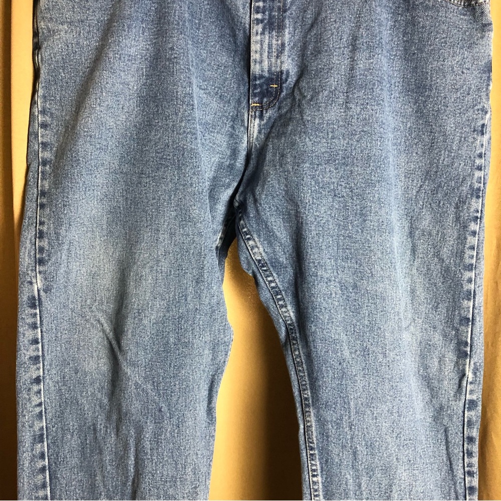 Wrangler Denim Levi Blue Jeans - 42x30 - Picture 4 of 10